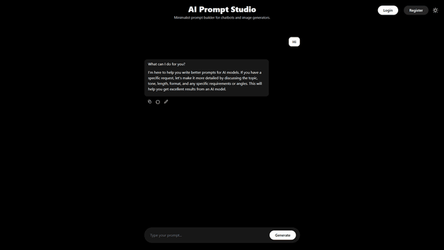 AI Prompt Studio